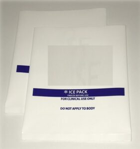 image of ice packs as an example of industrial poly packaging