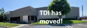 TDI moved to 17391 Cliffwood Cir, Fountain Valley California