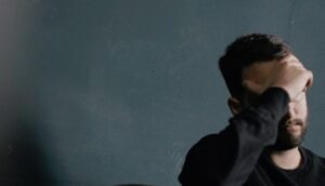 image of a worried person