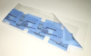 centerfold poly sheeting example